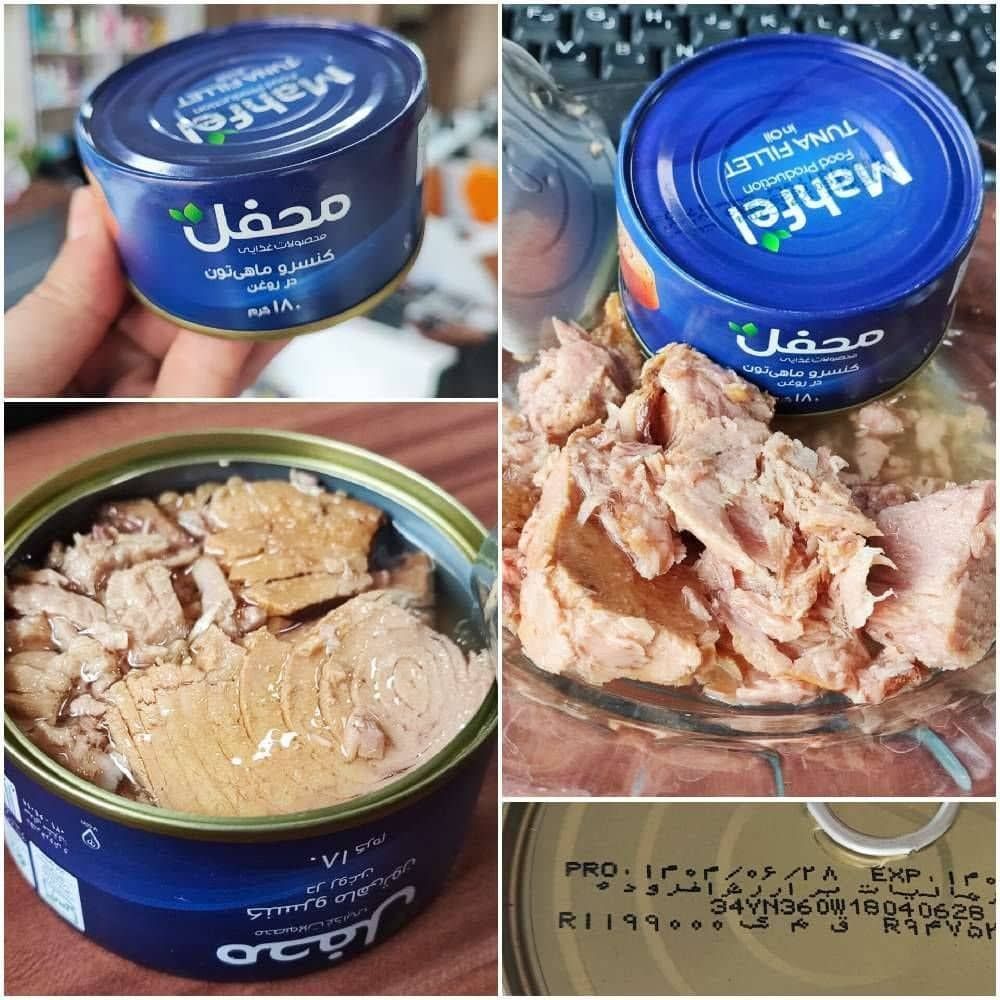 تن ماهی ۱۸۰ گرم هوور محفل (24عددی)