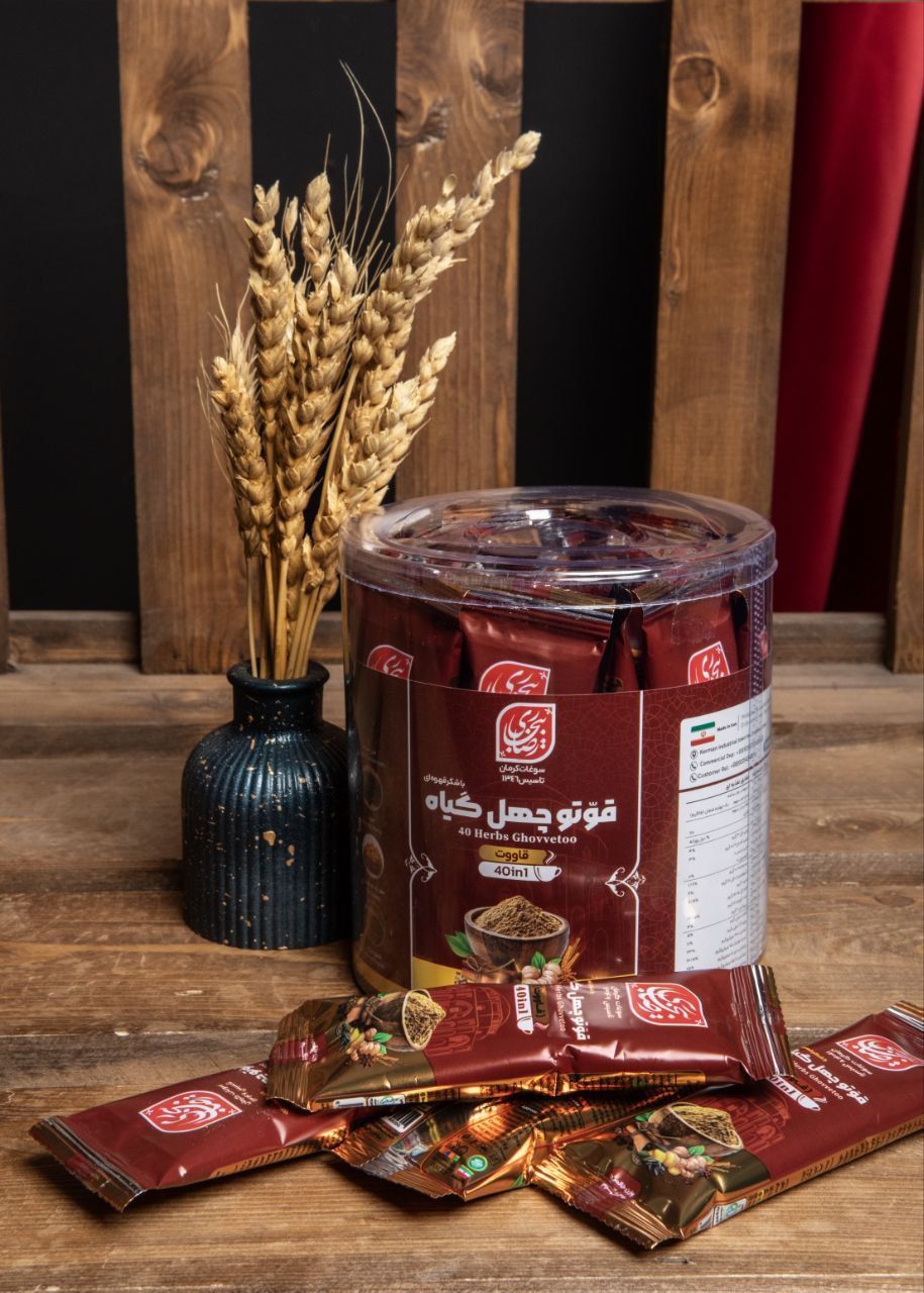 قوتو چهل گیاه ساشه 500 گرمی (20*6 عددی)