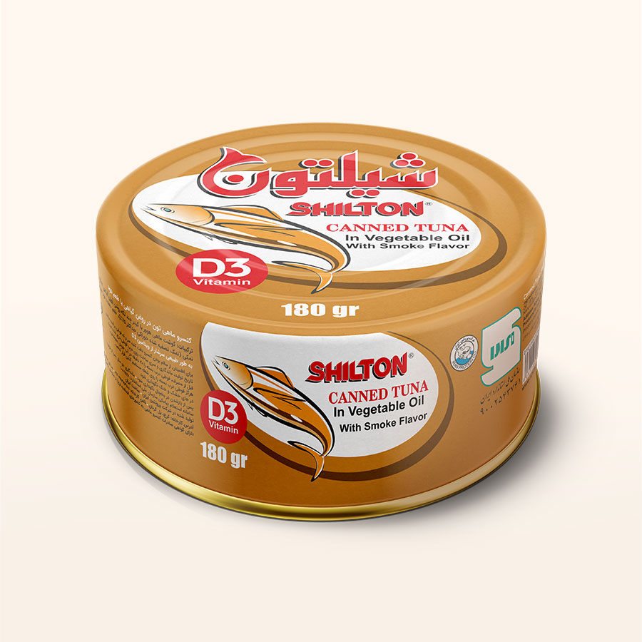 تن ماهی 180 گرم دودی شیلتون (24 عددی)