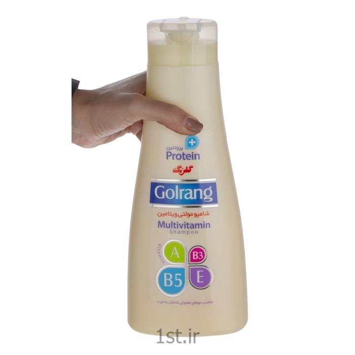 شامپو مولتی ویتامین 900 گرم گلرنگ (12 عددی)
